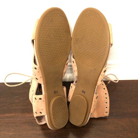 Joie Fabienne Gladiator Flat Suede Sandal - Picture 8 of 9